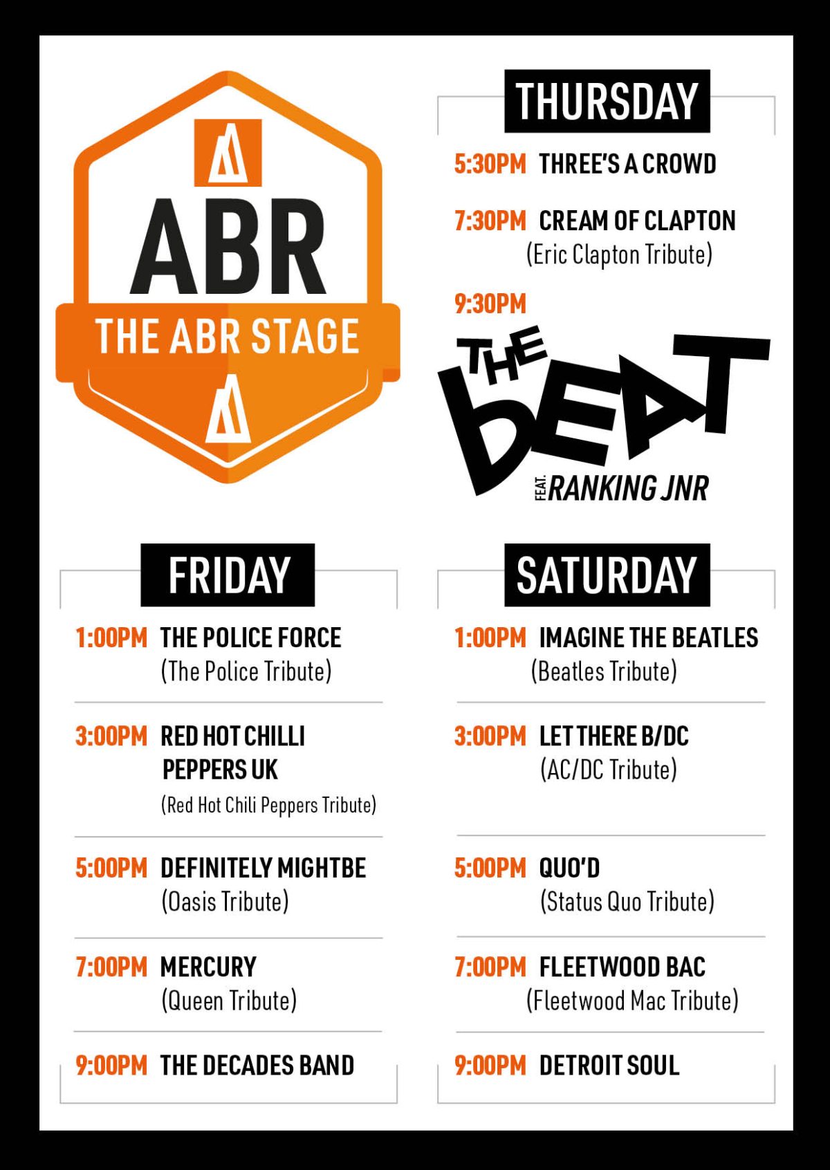 ABR Festival 2023 schedule released start planning your weekend LaptrinhX / News